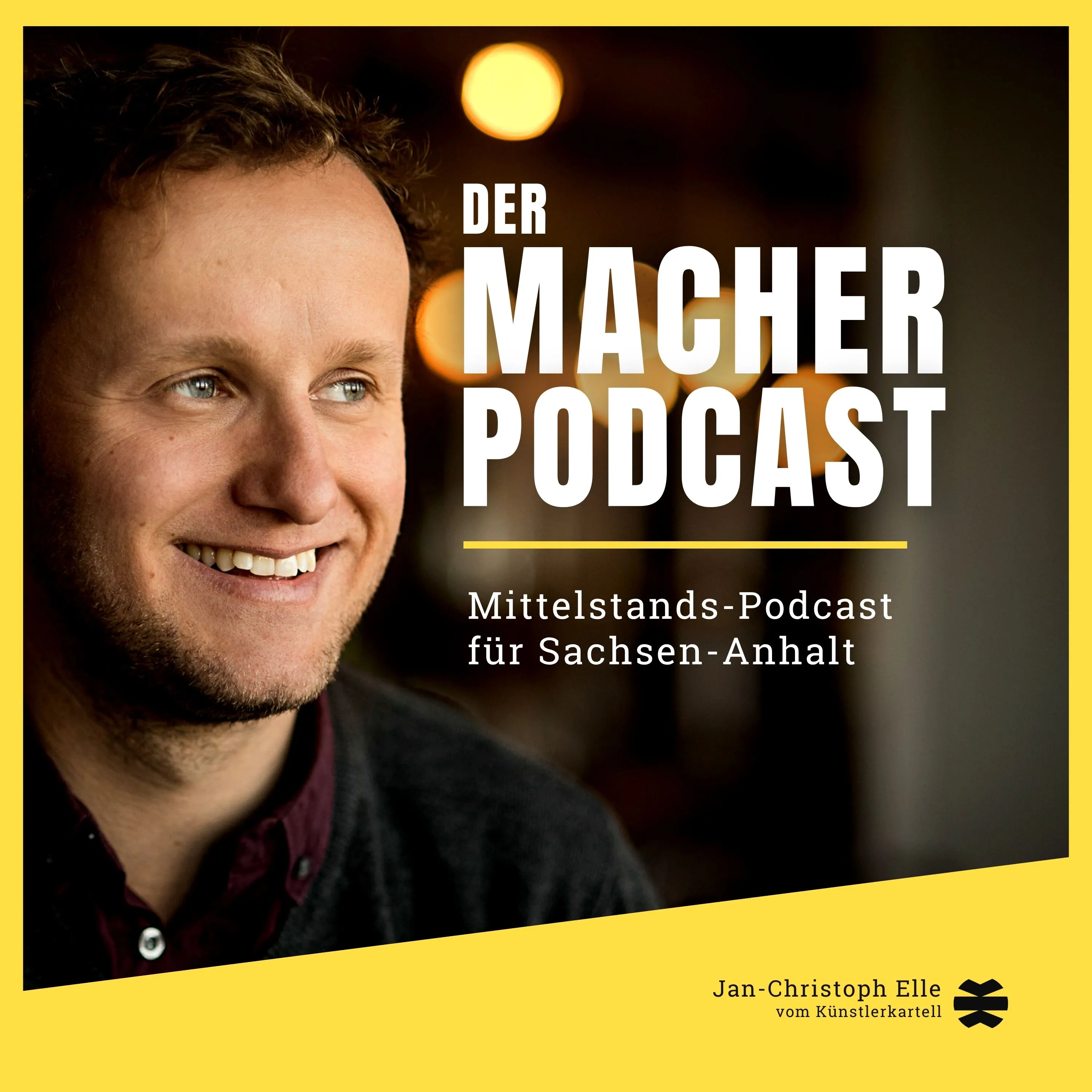 Cover vom MACHER Podcast – Mittelstands-Podcast für Sachsen-Anhalt